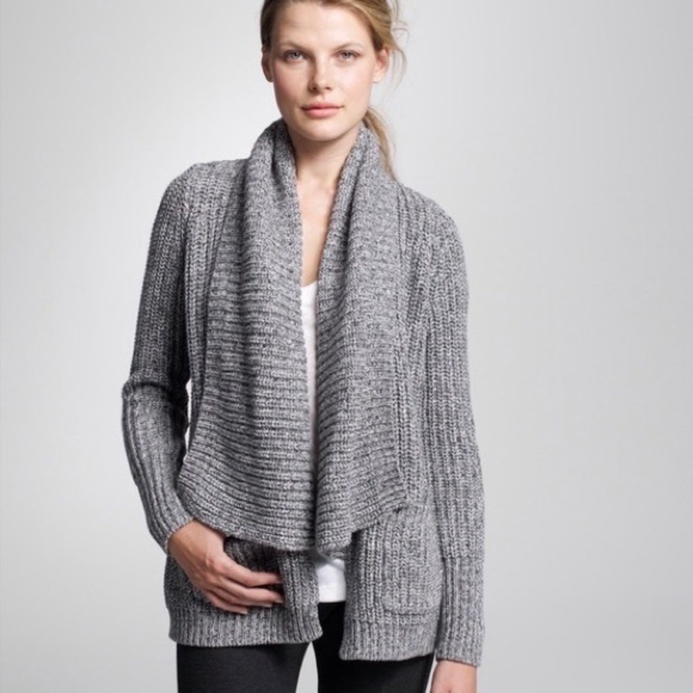 Cozy grey sweater! J.crew